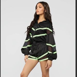 NWT Fashion Nova Off Duty Vibes Short Set